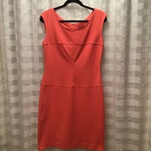 Cynthia Rowley Salmon Stretch Career Dress, Size L